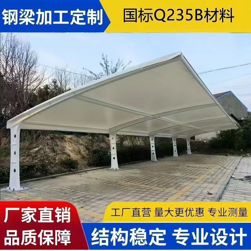 展厅展示膜结构车棚